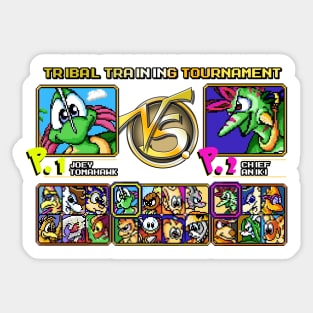 "Tribal Training Tournament" Sticker